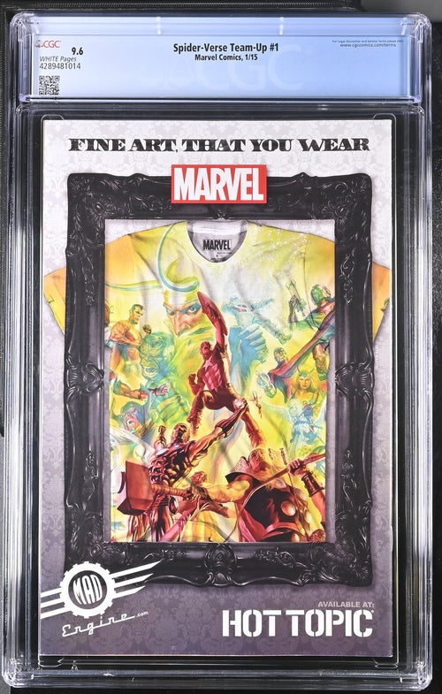 Spider-Verse Team-Up #1 CGC 9.6