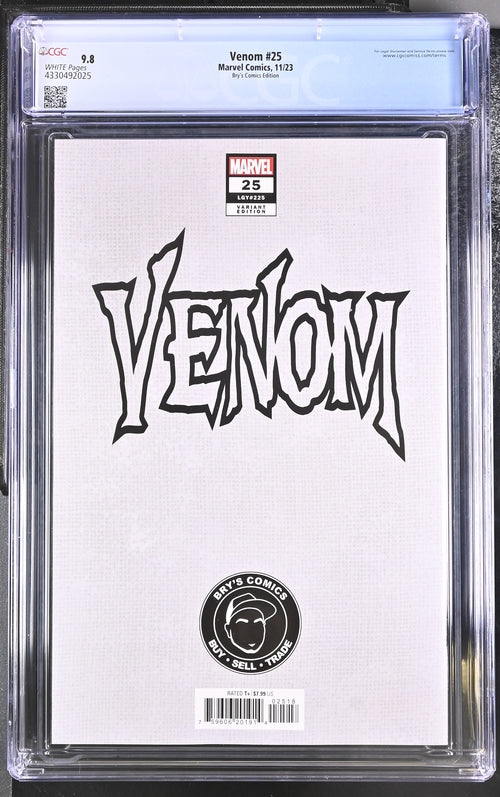 Venom #25 CGC 9.8 Ltd 950