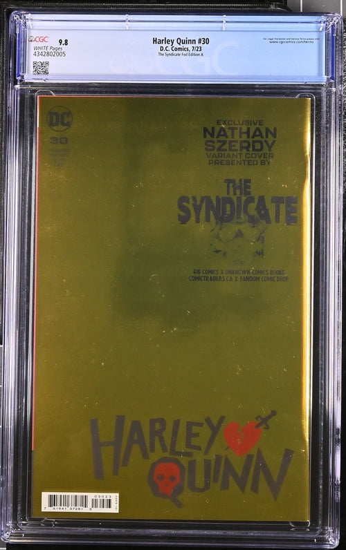 Harley Quinn #30 FOIL CGC 9.8