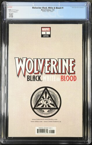 Wolverine: Black, White & Blood #1 CGC 9.8