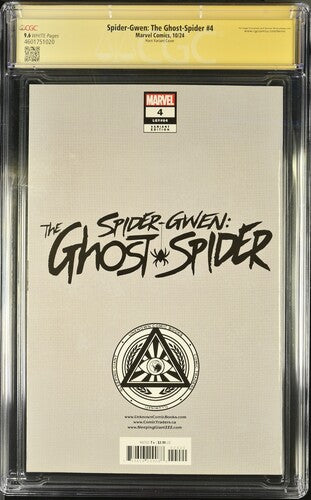 Spider-Gwen: The Ghost-Spider #4 SS CGC 9.6 Signed by Greg Horn