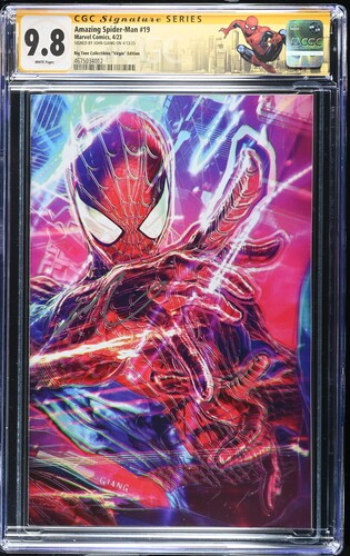 Amazing Spider-Man #19 CGC 9.8 Signed by John Giang (Trade & Virgin SET)