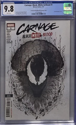Carnage: Black, White & Blood 1:25 Peach Incentive CGC 9.8