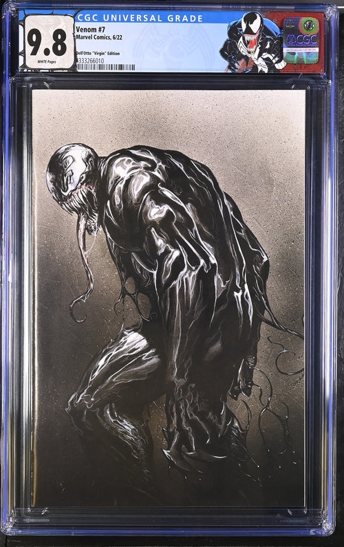 Venom #7 CGC 9.8 Custom Label