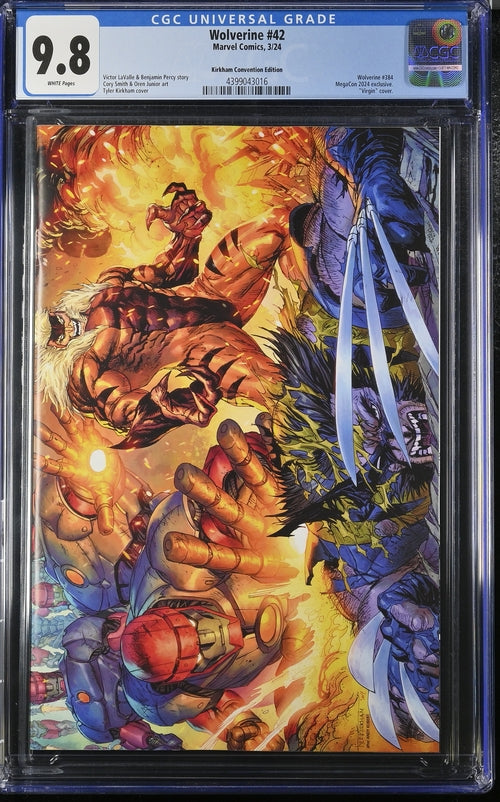 Wolverine #42 Virgin Horizontal Cover CGC 9.8