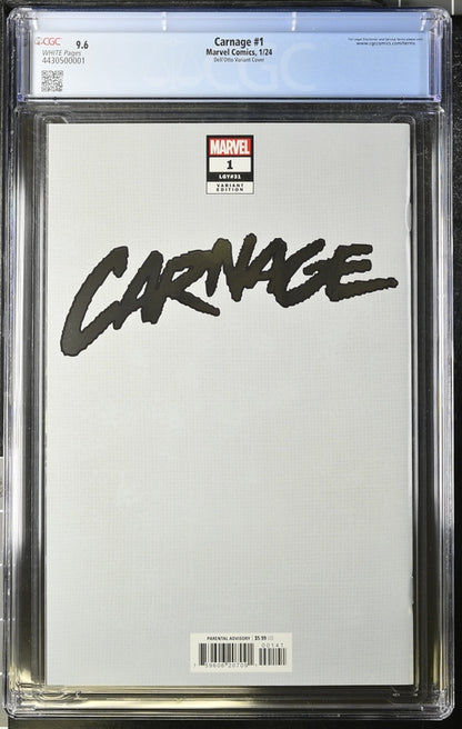 Carnage #1 FOIL CGC 9.6