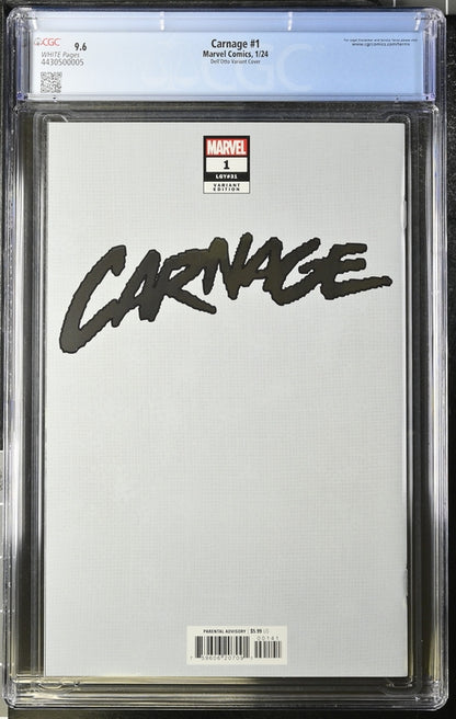 Carnage #1 FOIL CGC 9.6