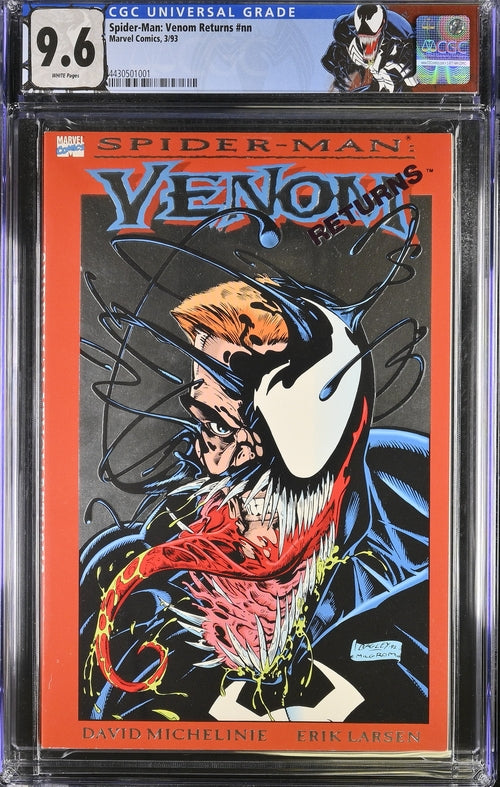 Spider-Man: Venom Returns #NN FOIL CGC 9.6 KEY