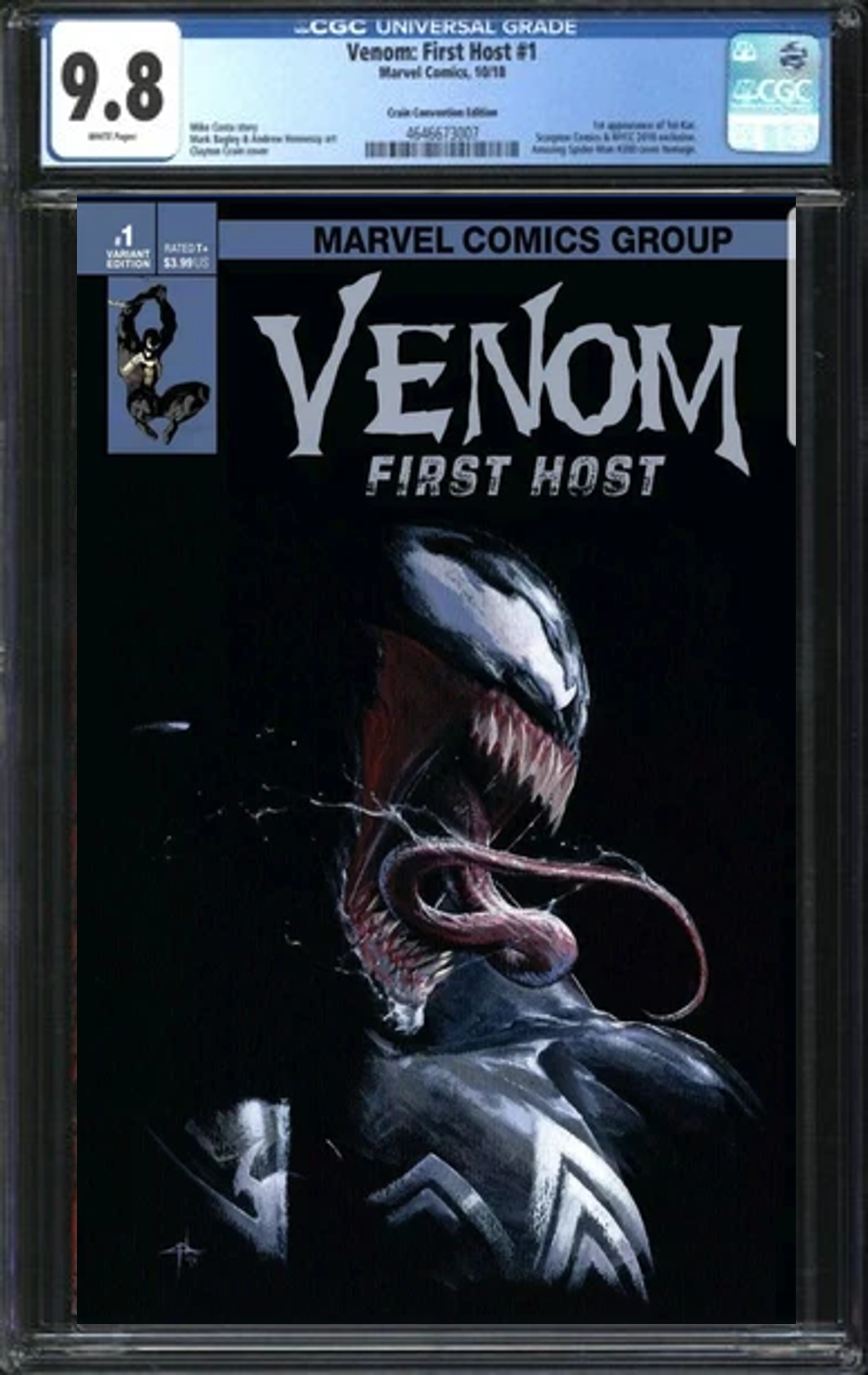 Venom: First Host #1 CGC 9.8 KEY