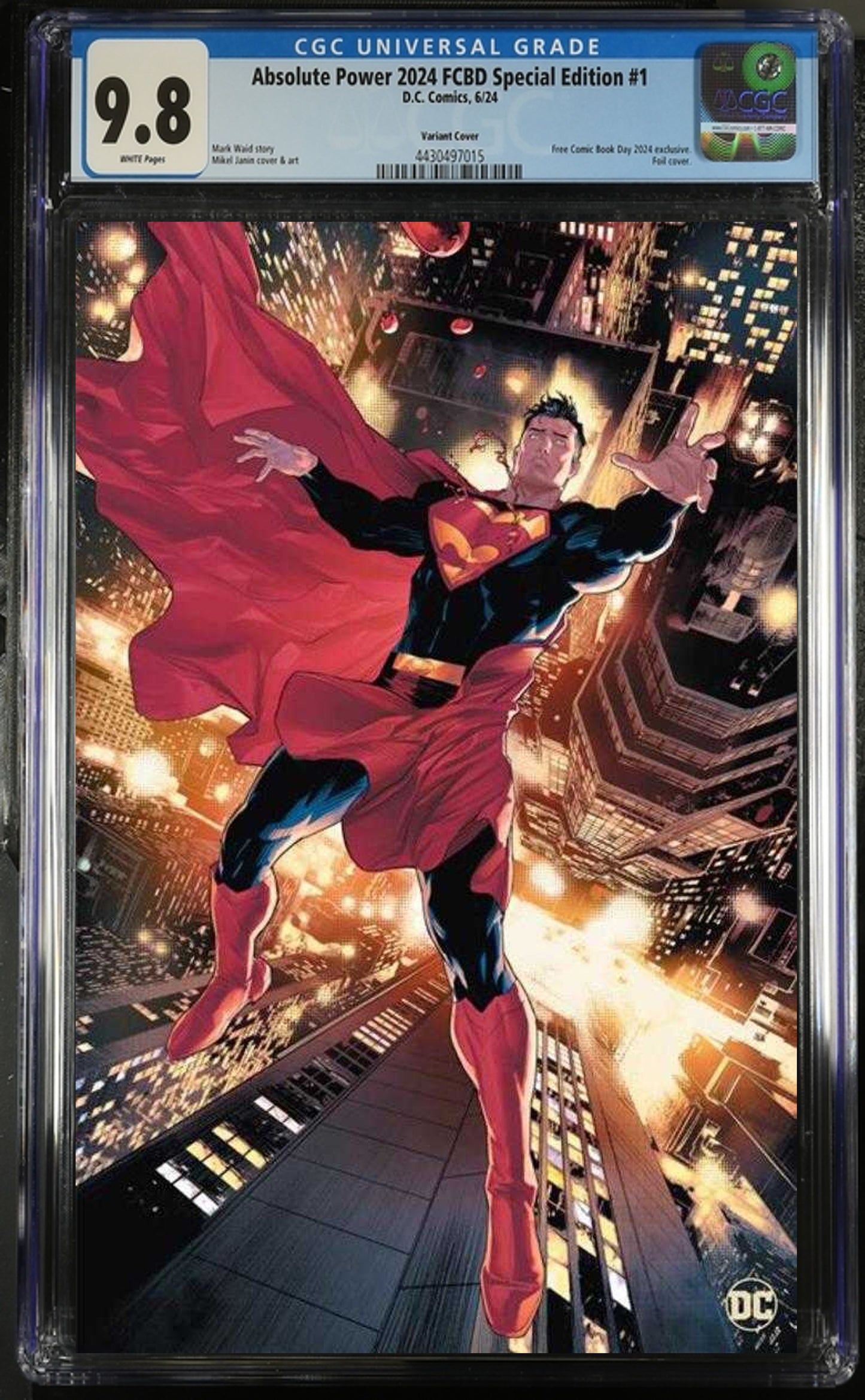 Absolute Power #1 FOIL 2024 FCBD Special Edition CGC 9.8