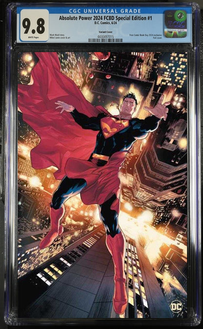 Absolute Power #1 FOIL 2024 FCBD Special Edition CGC 9.8