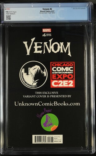 Venom #6 CGC 9.8 KEY