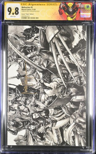 Wolverine #5 SS CGC 9.8 Custom Label Signed by Mico Suayan