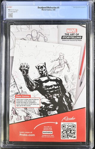 Deadpool/Wolverine  #1 CGC 9.8