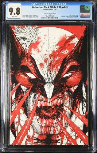 Wolverine: Black, White & Blood #1 CGC 9.8