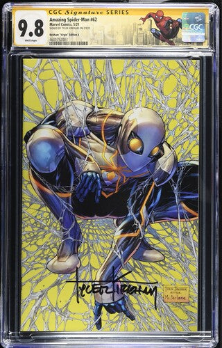 Amazing Spider-Man #62 SS CGC 9.8 Custom Label (RARE) Signed by Tyler Kirkham