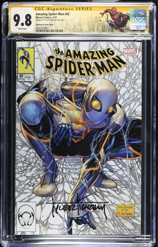 Amazing Spider-Man #62 SS CGC 9.8 Custom Label Signed by Tyler Kirkham